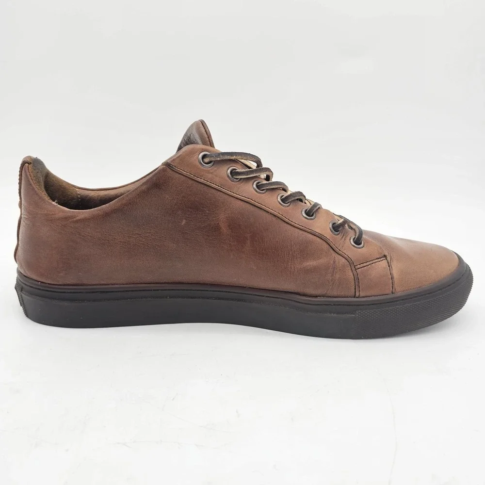 Thursday Boots Premier Low Top Shoes Mens 11 Brown Leather Lace Up Minimalist